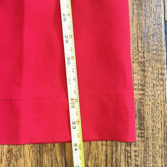 GAP Red V-Neck Dress: Size Small - Picture 8 of 10